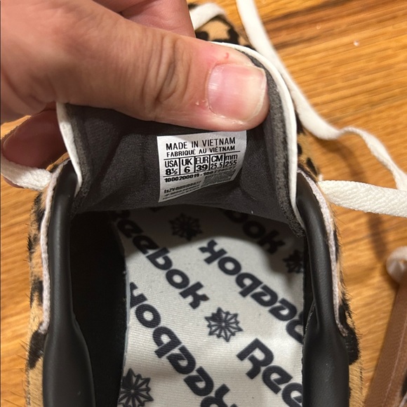 Reebok club c grounds Cheetah Print Sneakers - Picture 4 of 5